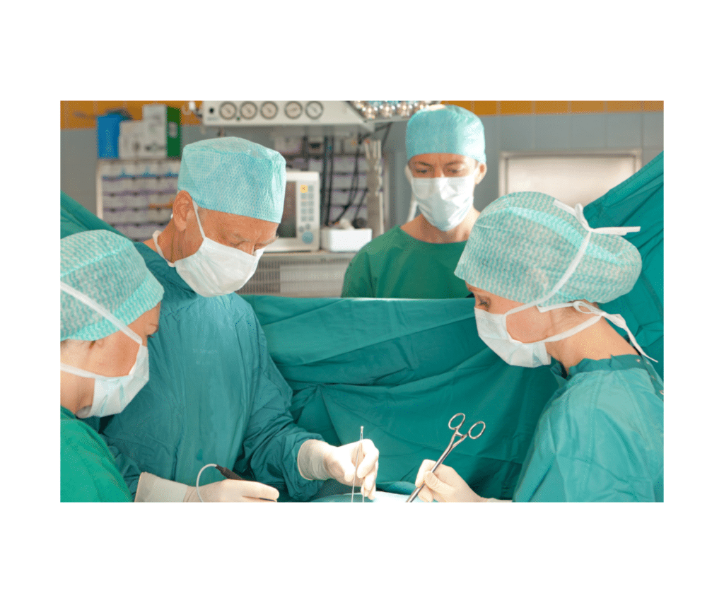 Doctors in operation